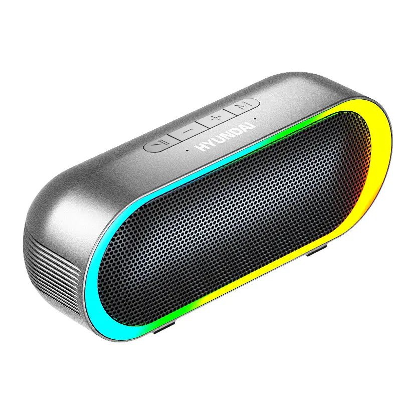 Loa Bluetooth không dây Hyundai HY-S10 RGB Đèn màu RGB kênh đôi z6  fly máy  chiếu 7