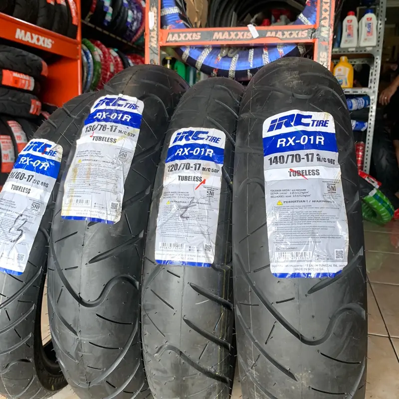 Ban IRC RX01F/R road winner tubeless ring17 (130/70 140/70 120/70 90/80) motor sport 1ban 0