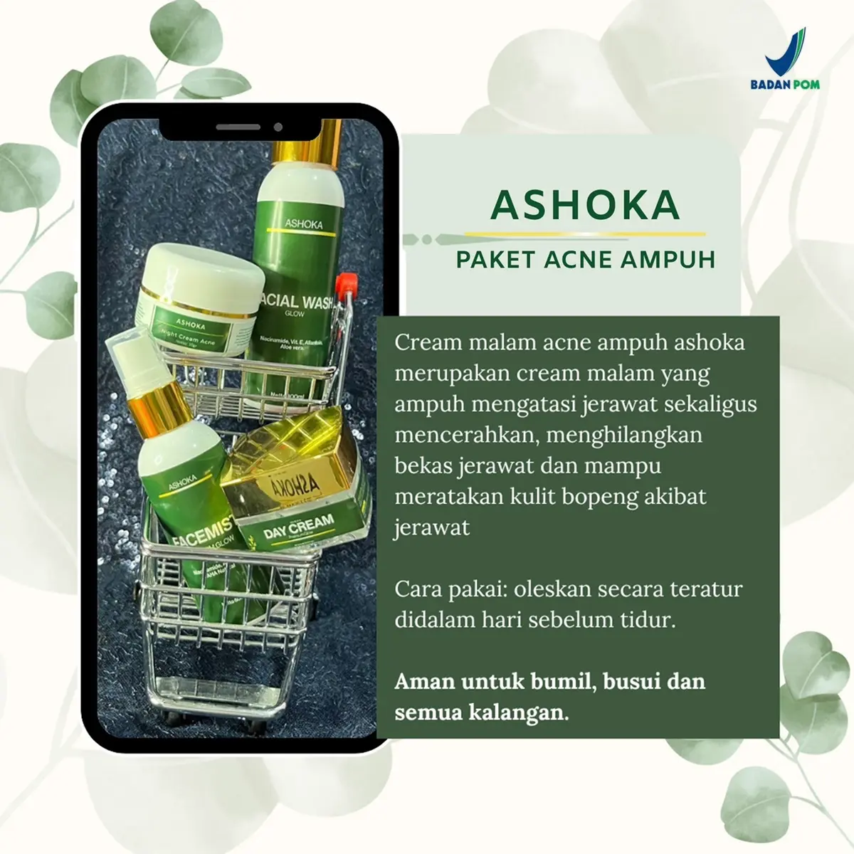 Paket Ashoka acne