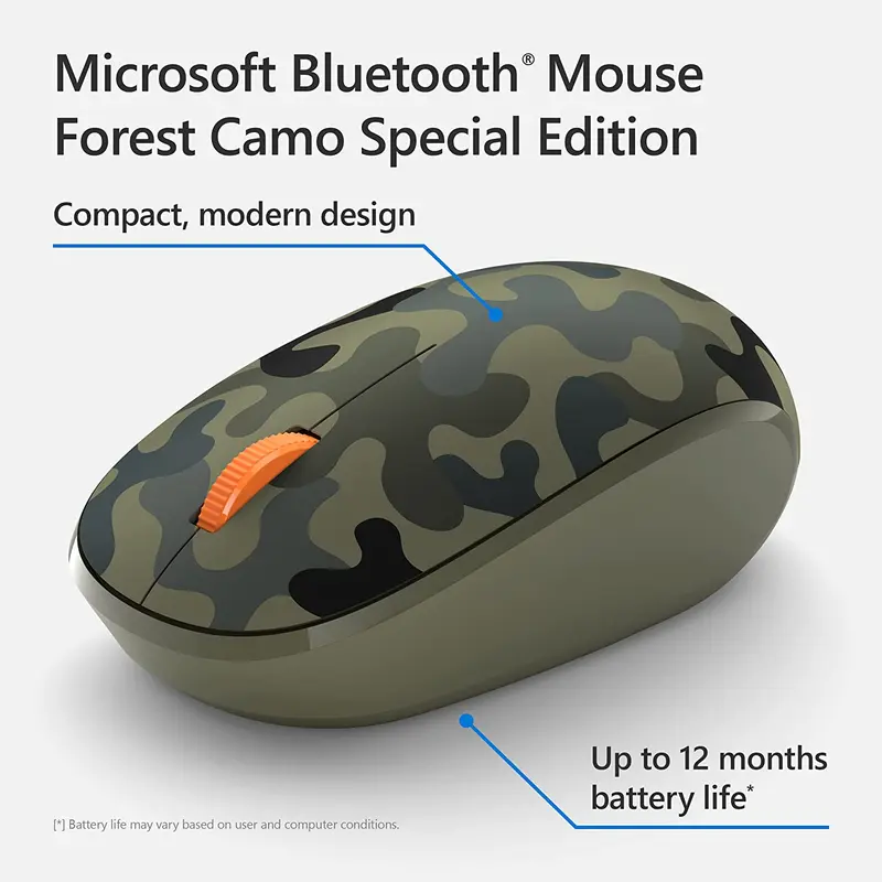 CHUỘT KHÔNG DÂY BLUETOOTH MICROSOFT CAMO (MÀU XANH RÊU) 2