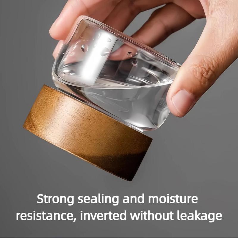 Mini Glass Dispensing Bottle, 6/18pcs Portable Container, Suitable for Travel Picnic Camping Kitchen Finishing 4
