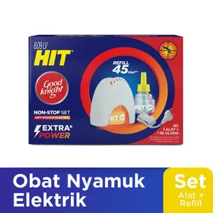 Hit Elektrik Non Stop Set - Obat Nyamuk Elektrik