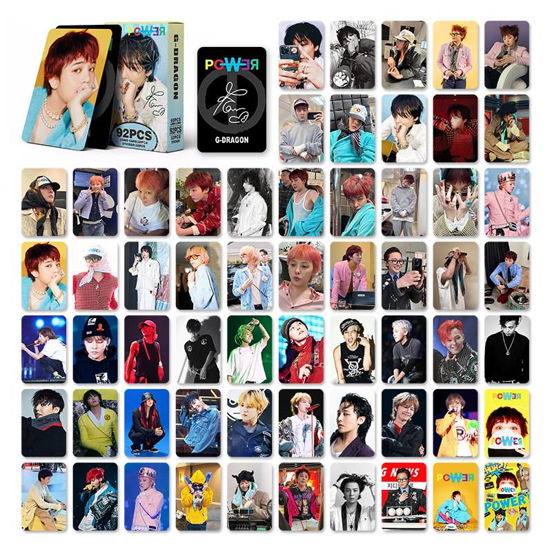 Thẻ Lomo Power Lomo, G-DRAGON POWER, GD BIGBANG, Photocard, với 55-92 chiếc, Nhãn dán, với các chủ đề GD BIGBANG, KWON JI YONG SOLO MAMA, giải thưởng năm 2024, Nhà của bạn, Nhà của bạn, TAEYANG DAESUNG, Bưu thiếp Kpop, Hàng Có Sẵn, SX 5