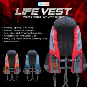 Life Jacket FPFG Firelock Pelampung Rescue All Size Jaket Rompi Mancing