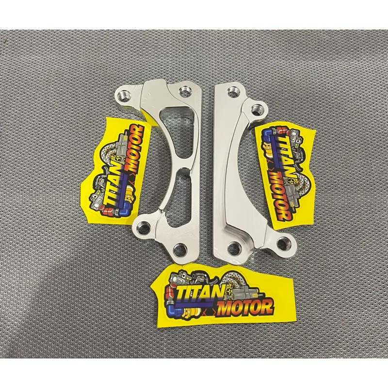 Breket Kaliper 2 Piston Cakram depan Disc 190/200/220//260 Untuk Kaliper 2Piston Motor Beat Scoopy Vario 110 125 Mio Soul Mio j Mio Smile Mio Sporty Mio 5TL Dll 4