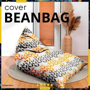 BsHomeDecore - Cover Beanbag Size L 120x75cm Motif Minimalis Tanpa Isi