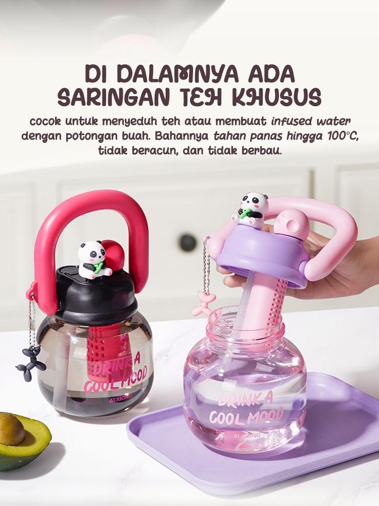ANGOLA Tumbler Botol Air Minum W04 Infused Water Gemoy Lucu Motif Panda Botol Anak Sekolah Kantor Travel ANGOLA Tumbler Botol Air Minum W04 Infused Water Gemoy Lucu Motif Panda Botol Anak Sekolah Kantor Travel