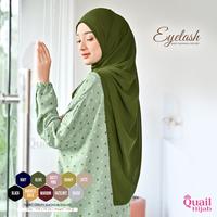 Gambar Quail Hijab - Eyelash Pashmina Ceruty Muslim Jilbab Kerudung Cantik Instan - olive dari Quail Hijab Kab. Bantul 5 Tokopedia