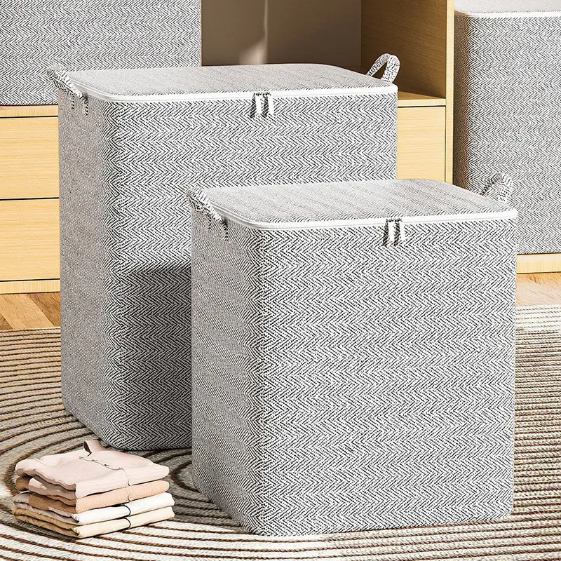 Túi Đựng Quần Áo, Dung Tích Lớn, Túi Phân Loại Chăn Bông Chăn Bông, Chống Bụi, Túi Sắp Xếp Quần Áo, Giỏ Đựng Đồ Gia Dụng 1