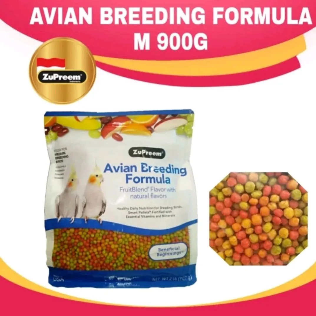 ZuPreem Avian Breeder M Fruit 900g