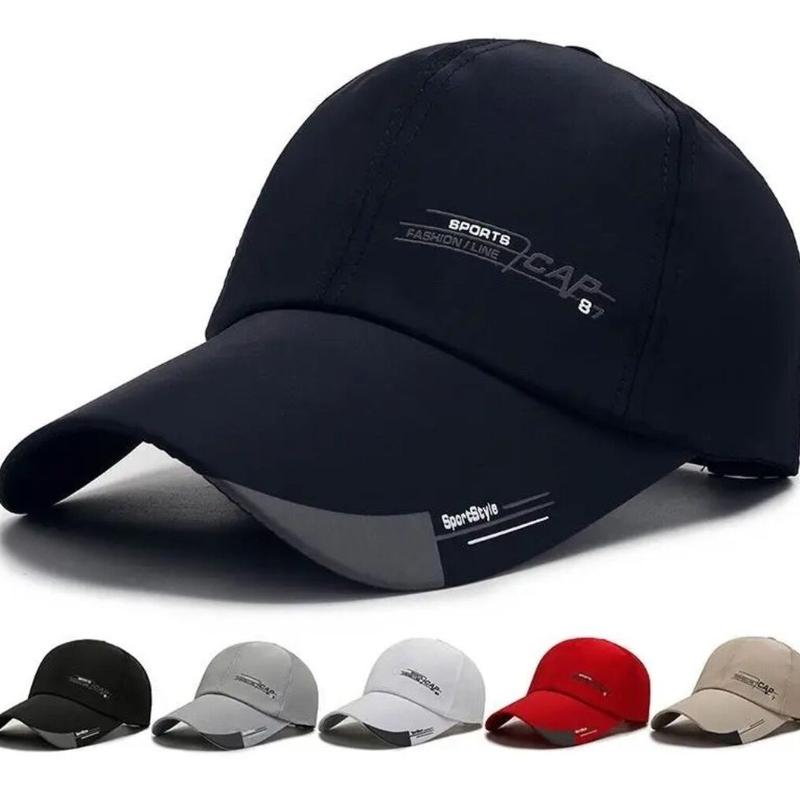 Product Introduction of Dry Waterproof Sport Peaked Cap Sun Hat Baseball Caps Women Men Street Hiphop Hats Caps 13