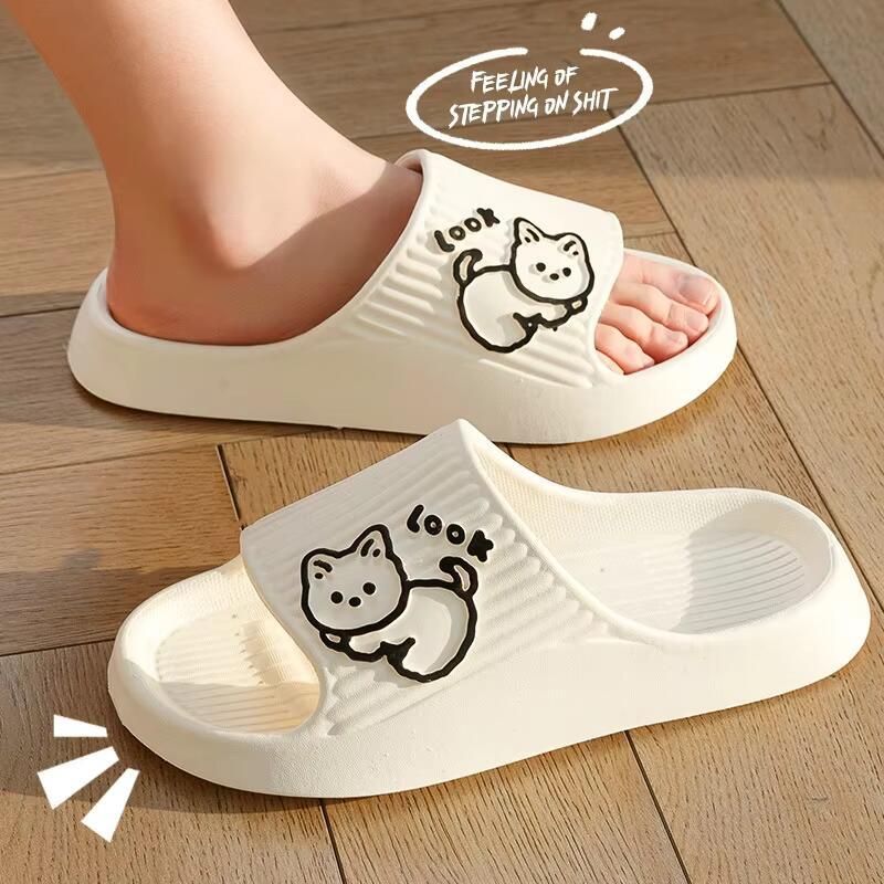 Product Introduction of Dép Lê Mùa Hè, Dép Đi Trong Nhà Phòng Tắm, Đế Bằng, Chống Trượt, Thiết Kế Hoạt Hình Gấu, Thích Hợp Đi Biển, Dép Nữ, Dép, Dép, Thích Hợp Sử Dụng Trong Nhà Và Ngoài Trời, 2023 DéP Slipper Women Có Quai Hoa 9