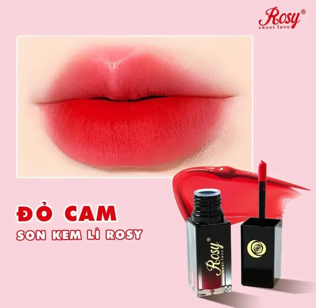 Son Kem lì rosy không chì ( kèm quà tặng)