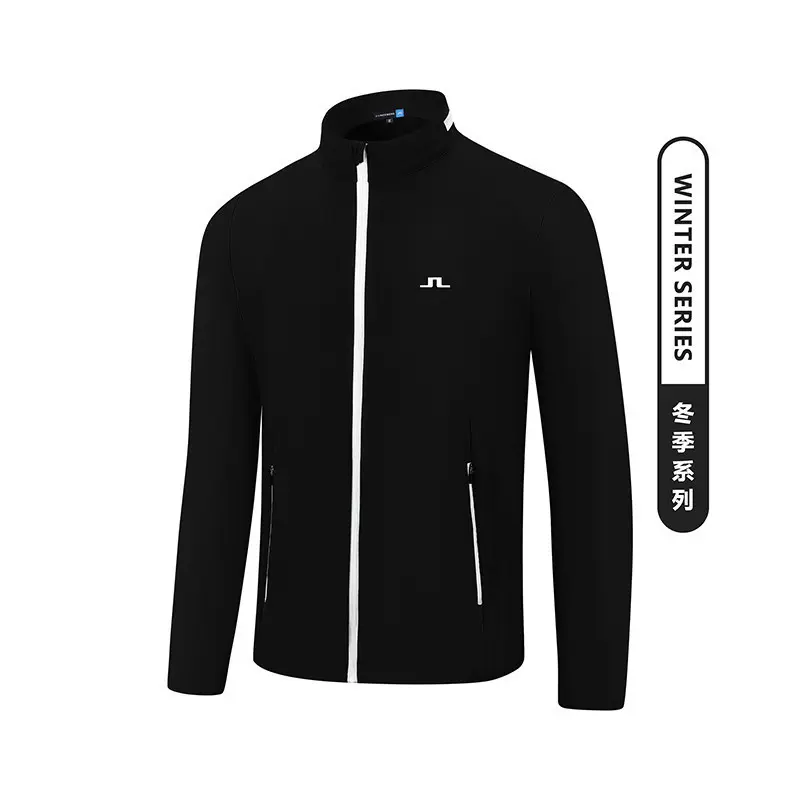 Áo Khoác Golf, J, Mùa Thu Và Mùa Đông, Chất Liệu Lông Cừu, Áo Khoác Thể Thao Nam, Áo Gió, # TYT01