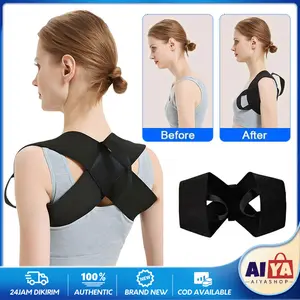 Back Brace Alat Terapi Penegak Korset Punggung Posture Corrector Back Support Penyangga Penegak Alat Terapi Pelurus Korset Punggung Alat Penyangga Back Support Belt Anti Bungkuk Penegak Badan Sabuk Punggung Terapi Tulang Belakang Premium