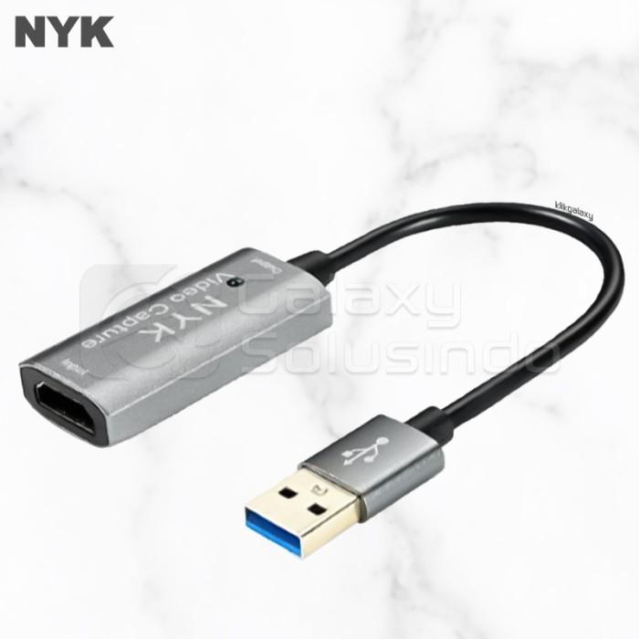 Gambar NYK HC5 USB 3.0 To HDMI 4K Video Capture dari GASOL KALIURANG Kota Malang Tokopedia
