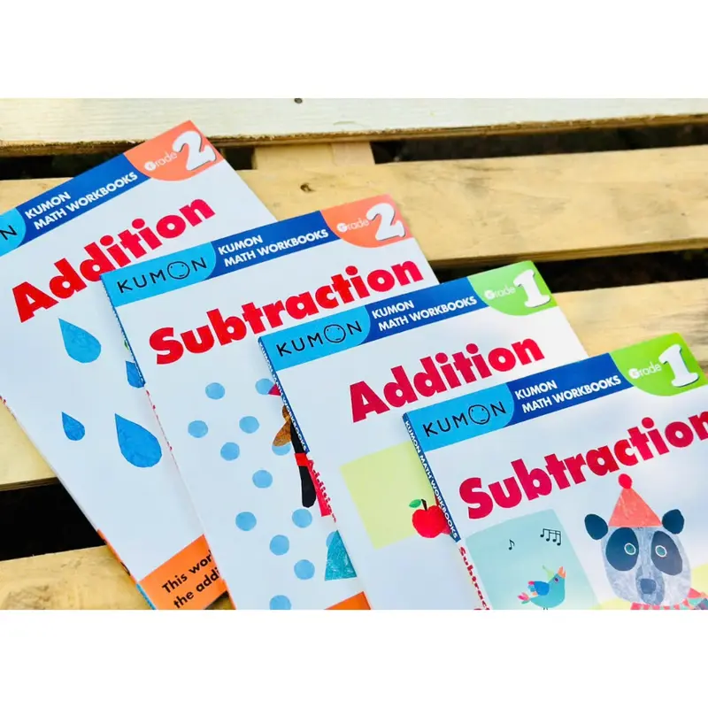 Bộ Sách - Kumon Math Workbooks - 10 cuốn học Toán Tiếng Anh-Simon BookStores 5