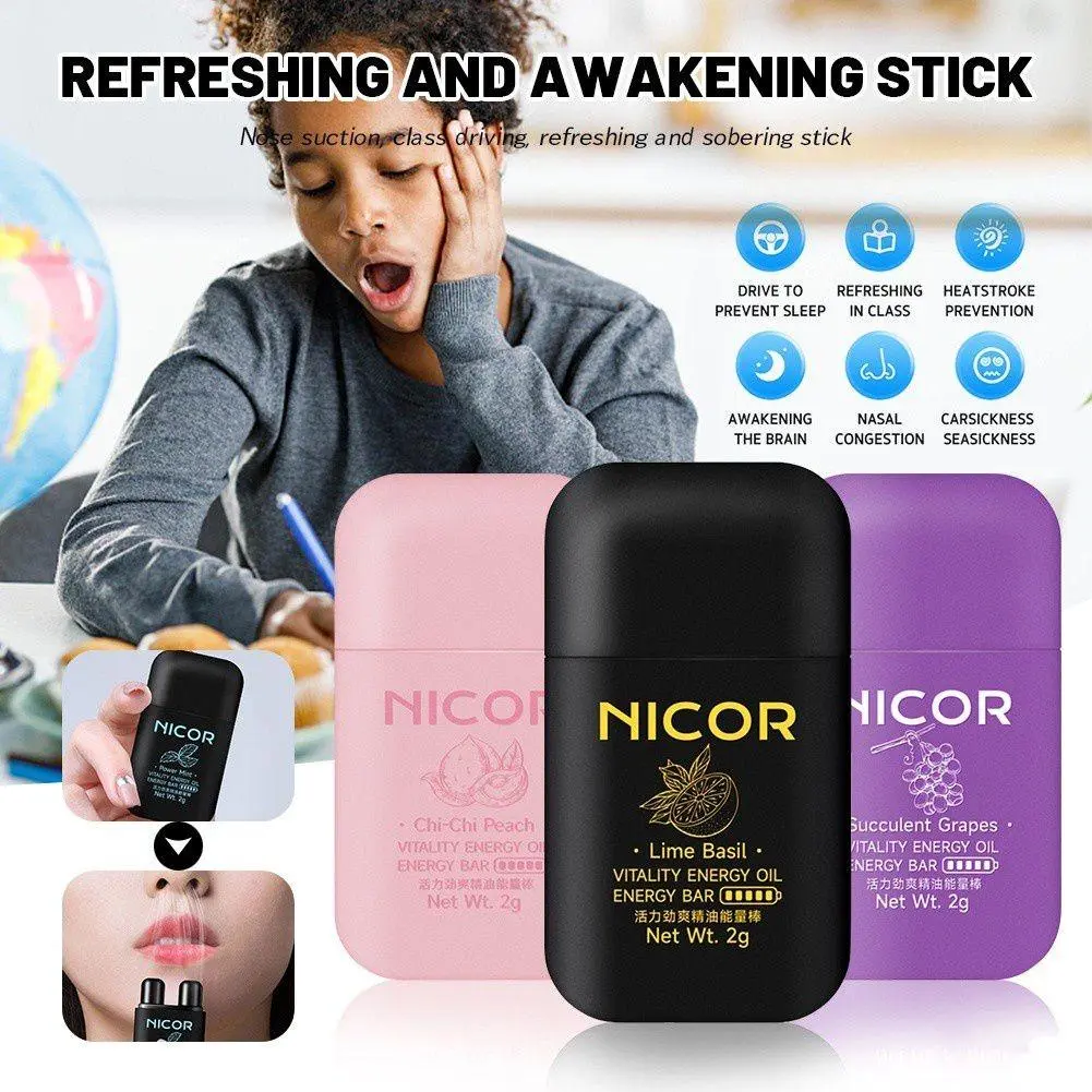 2/5PCS Nicor Skyvii Double-hole Refreshing Awakening Stick Nasal ...
