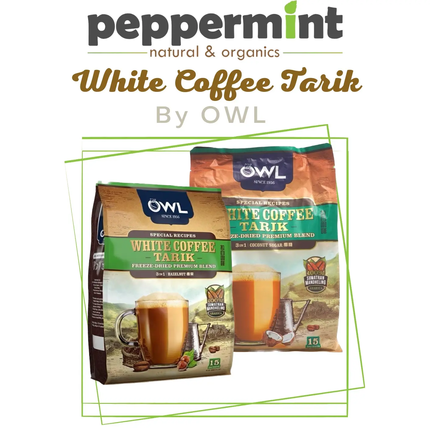 OWL White Coffee Tarik / 540 gram
