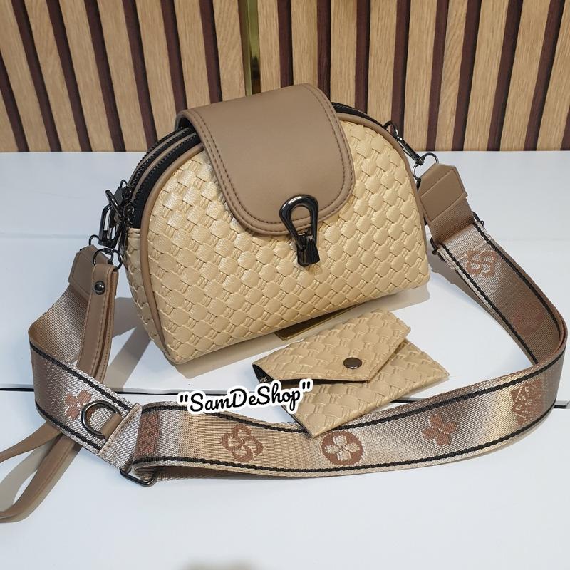 Product Introduction of SAMDESHOP Ghina - Singbag Wanita Tiga Ruang Luas Muat Banyak , Tas  Wanita Kekinian 13