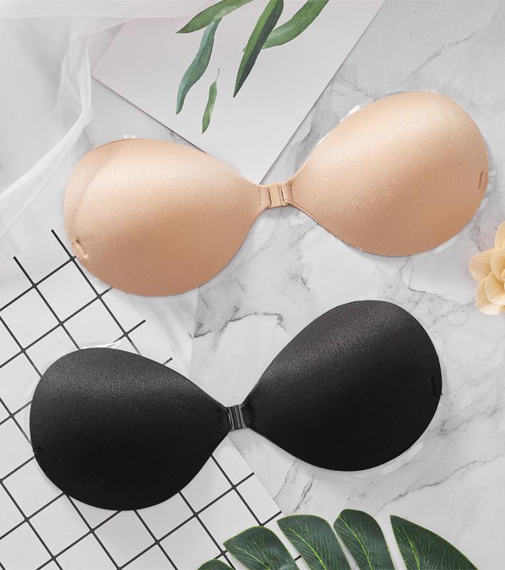 Áo dán nâng ngực đệm bàn tay khuy cài trước cao cấp Lyly AD006 Nữ Women 3