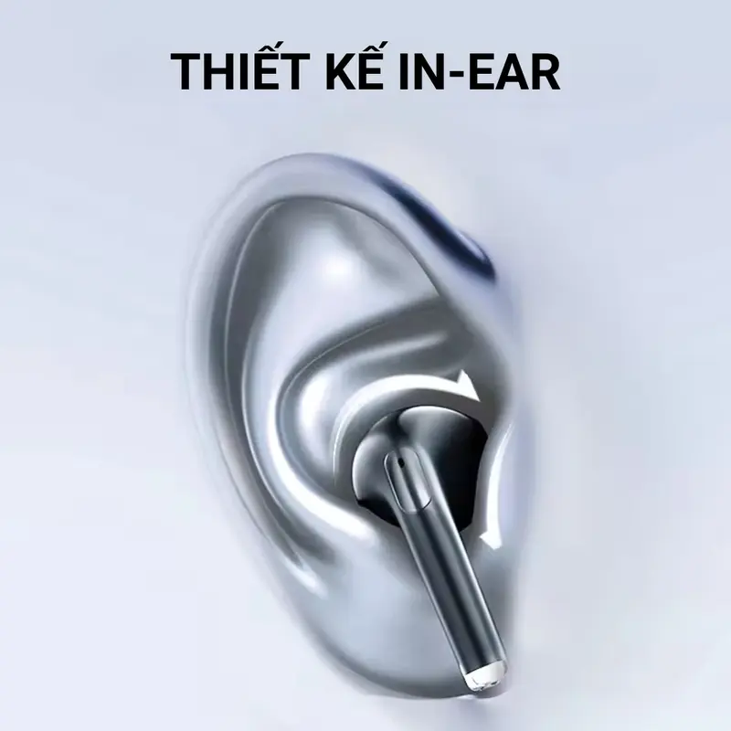 LoVu Tai nghe Bluetooth không dây HELO X1C, Blt 5.3, Pin tới 4h, Âm thanh chân thật, Driver 13mm, Bảo hành lỗi 1 đổi 4