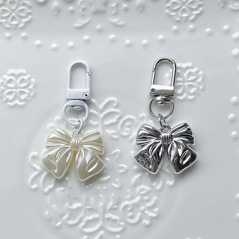 Product Introduction of Bow Tie Bag Pendant Belonging To The High-end Style Bow Keychain Niche Design Handbag Pendant 16