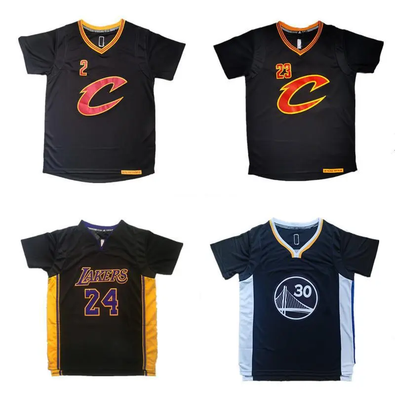 Áo Thi Đấu NBA, Mùa Hè, Cavaliers, Số Áo Thi Đấu LeBron James, ngắn Tay, Có Thêu, Kiểu Áo Vest Thể Thao Bóng Rổ, 23 Irving, Kobe Bryant