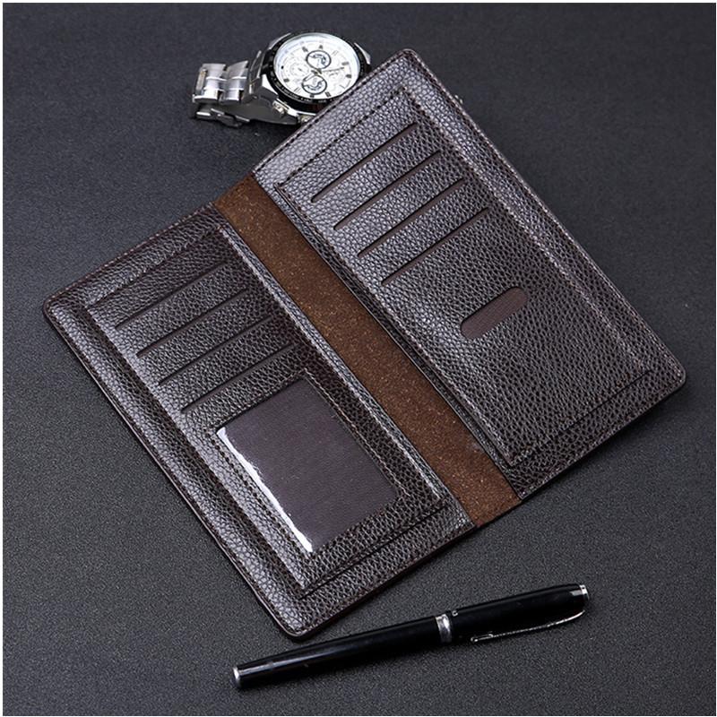 Product Introduction of กระเป๋าสตางค์ใบยาวผู้ชาย ช่องใส่บัตรหลายช่อง กระเป๋าคลัทช์ วินเทจ เนื้อผ้าธุรกิจ ที่ใส่บัตร กระเป๋าใส่เหรียญ กระเป๋าสตางค์ธุรกิจแฟชั่นผู้ชาย กระเป๋าสตางค์ใหม่ กระเป๋าอินเทรนด์สำหรับผู้ชาย 4
