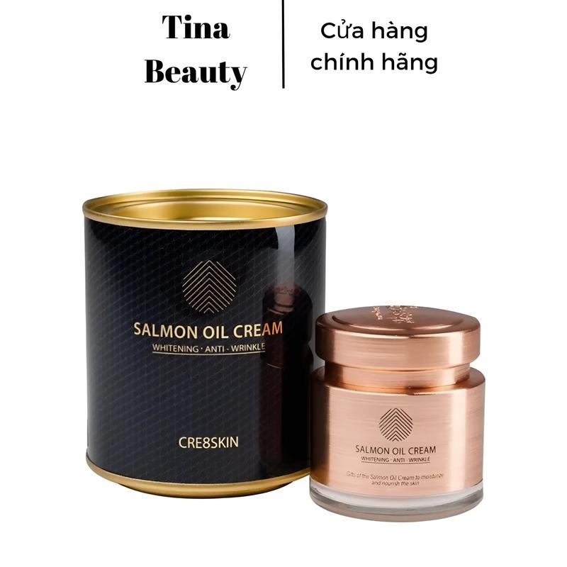 [Hang-cty] Kem Cá Hồi Cre8skin Salmon Oil Cream Dưỡng Da Ban Đêm Hộp 80gr
