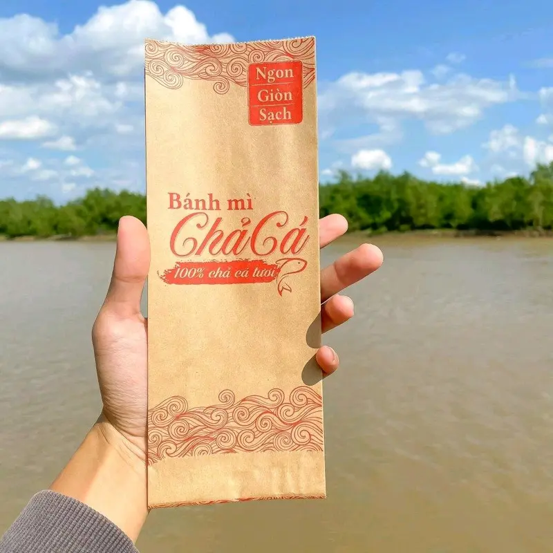 (500 cái) Túi bánh mì chả cá 4