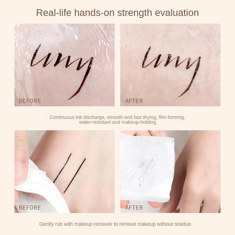 Product Introduction of Waterproof Long-Lasting Sweat-Proof Liquid Eyeliner Pen Non Smudge Cosmetic Eye Makeup Black Brown Eyeliner 21