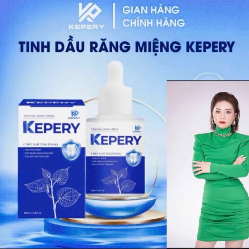 Serum khử hôi miệng KEPERY 20ml - Tinh dầu thơm miệng -Xịt thơm miệng, làm trắng răng, ngừa viêm lợi và đau nhức răng