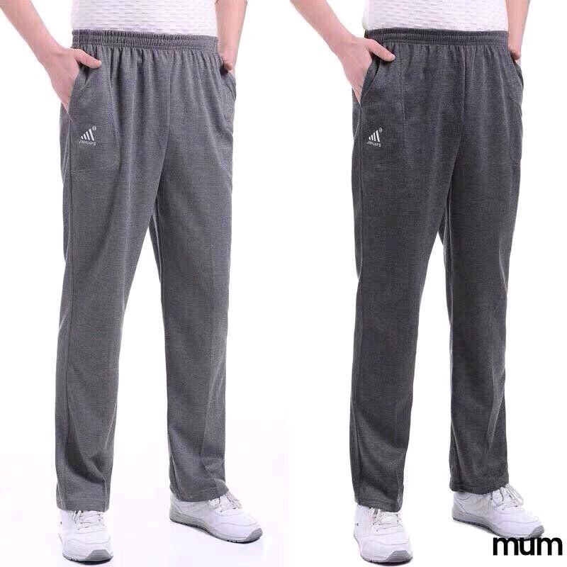 Quần nỉ bông cho bố, cho chồng mùa đông cực ấm Trơn Nam Menswear