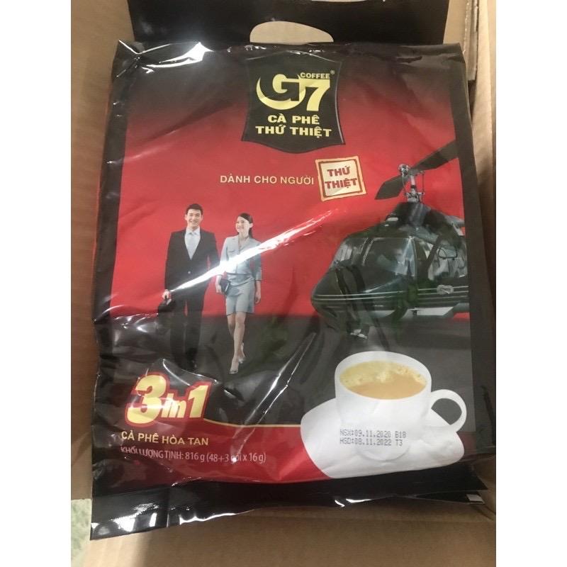 Cafe sữa hoà tan G7 800g 50 x 16g Coffee