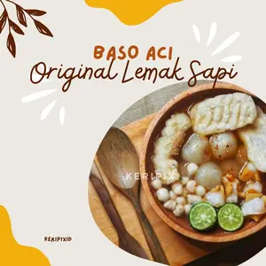 Baso Aci Original Lemak Sapi | Keripixid