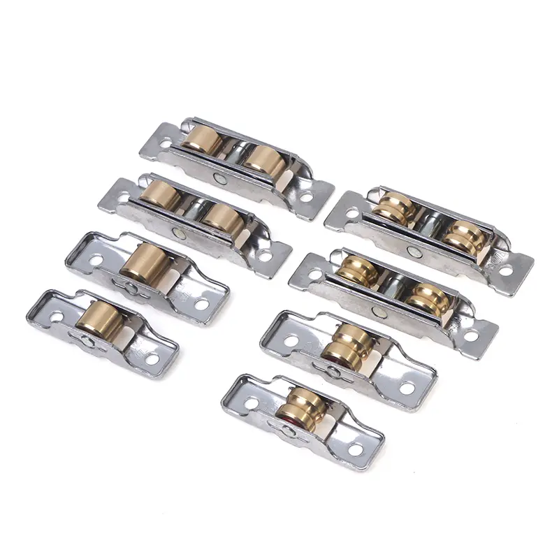 1PCS Sliding Door Wheels Rollers Heavy Mute Stainless Steel Window Sliding Door Bearing Rollers Furniture Hardware
