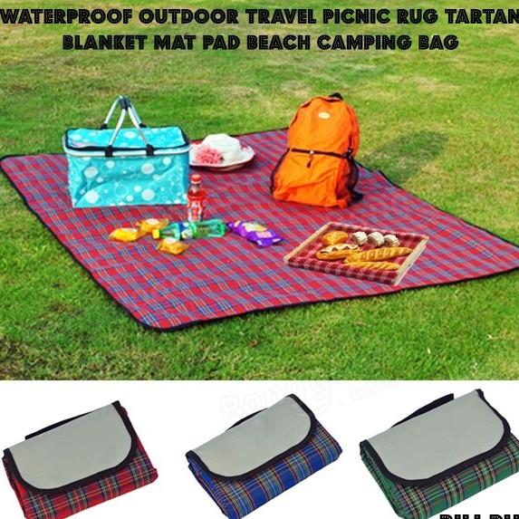 1.5M*1.3M Waterproof Picnic Rug Travel Outdoor Camping Beach - TikTok ...