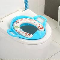 Gambar Dovana Dudukan Toilet Anak Soft Potty Handle Dengan Pegangan Seat Ring Pelatihan Closet Karakter - Blue dari Dovana Kota Administrasi Jakarta Utara 3 Tokopedia