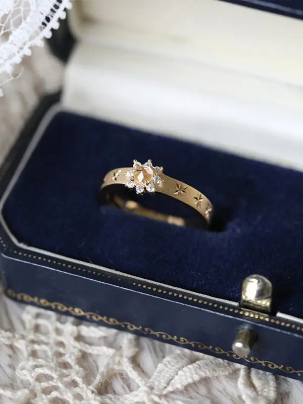 S925 Sterling Silver Women's Elegant Zircon Decor Ring, Exquisite Trendy Ring, Fashionable Jewelry Accessories for Women As Engagement Anniversary Birthday Gift 3