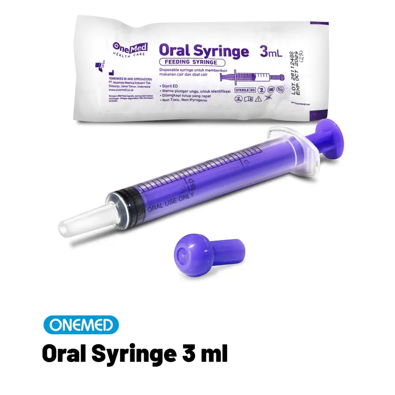 ONEMED - Oral Syringe 3 ML Pcs  Onemed - 1