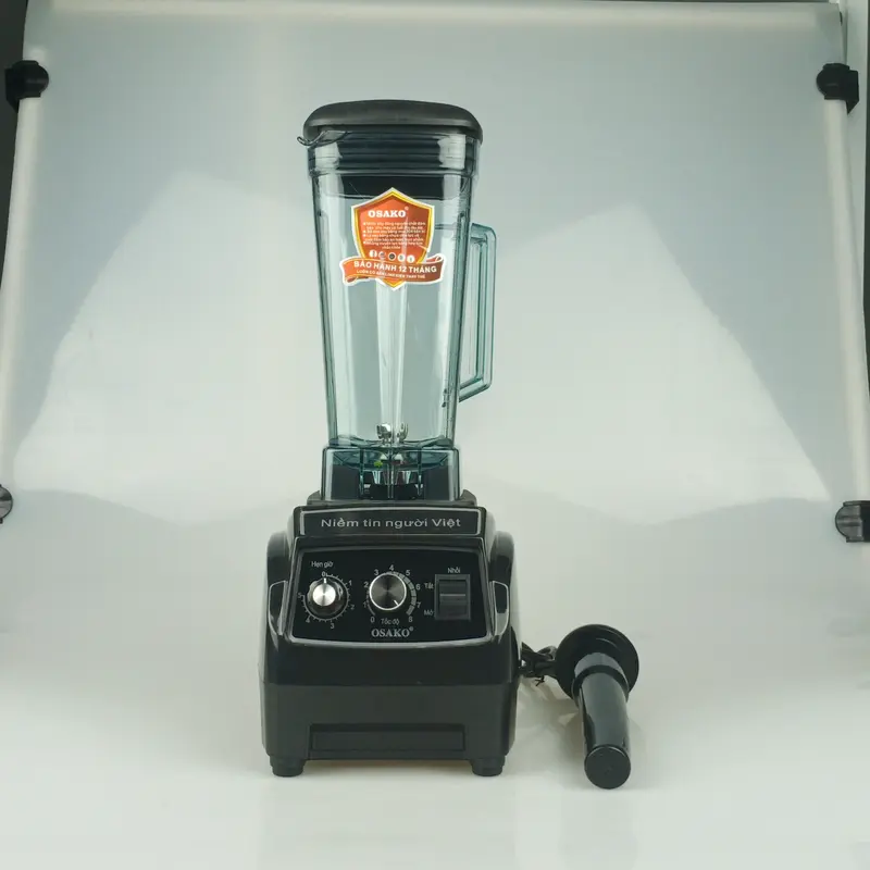 Máy Xay Sinh Tố Công Nghiệp OSAKO OS-1800/1723, cối 2L - Công Suất Lớn 1700w, bảo hành 12 tháng 5