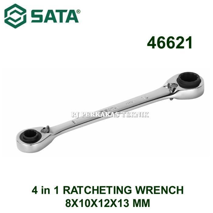 Ring Rang Racketini Jual SATA KUNCI RING 4 in 1- 46621 - 4 in 1 RATCHETING WRENCH ...