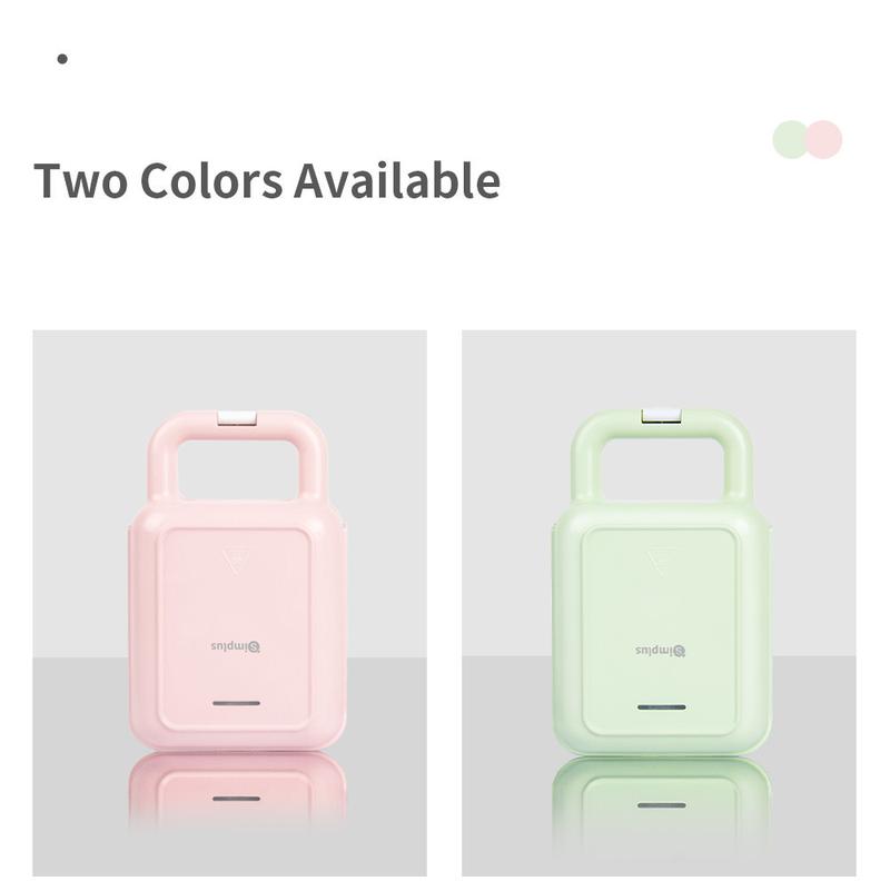 Product Introduction of Sandwich Maker Panini Waffle Breakfast Bread Crepe Portable Household Small Baking Machine 24