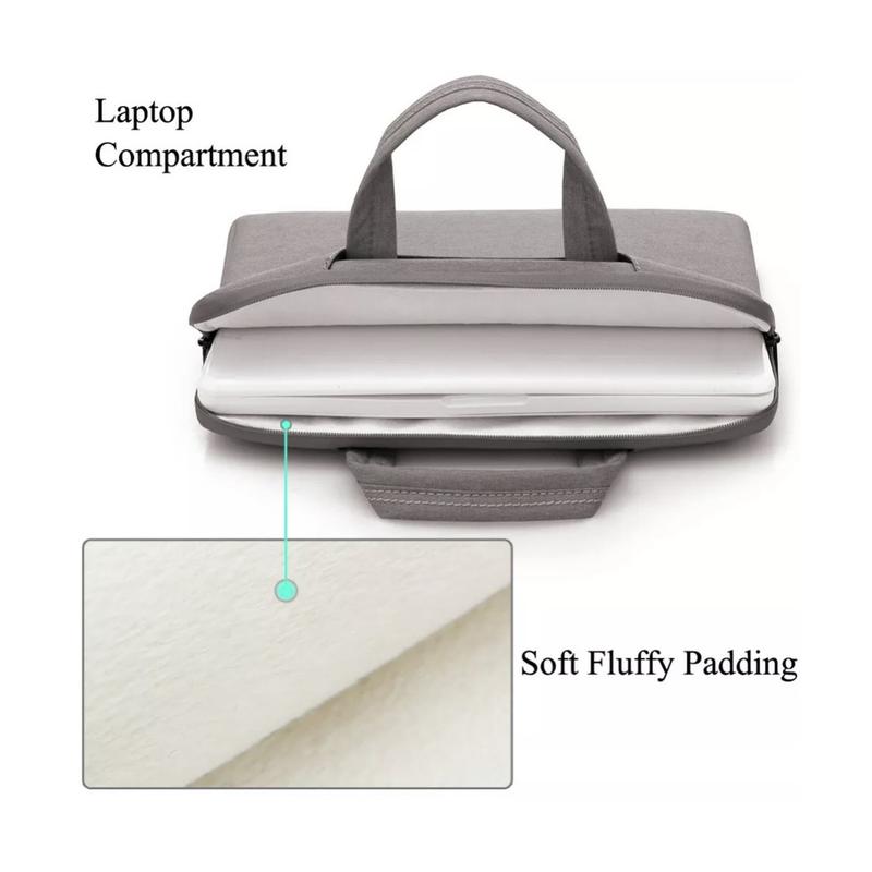 Tas Laptop Jinjing BRINCH Oxford Laptop Sleeve Case free pouch Size 14 15 16 inch 5