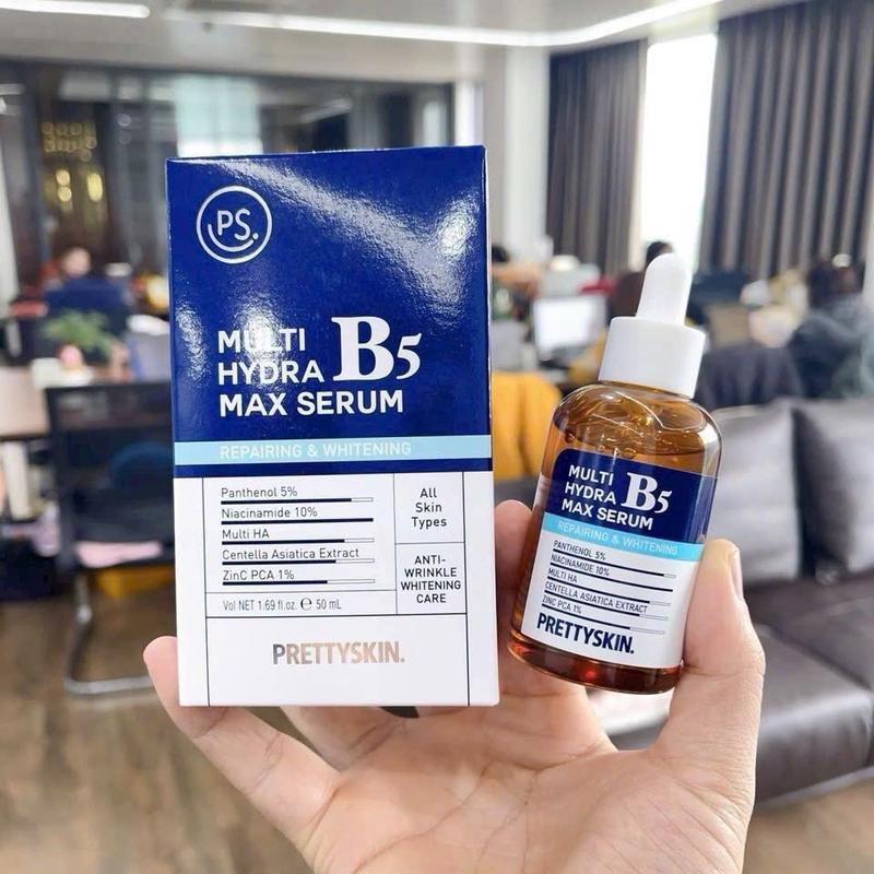 Tính Chất Multi B5 Kiềm Dầu Prettyskin 50ml Serum Chăm Sóc Da Làm Đẹp Da Skincare Dưỡng Ẩm Da Nữ 2