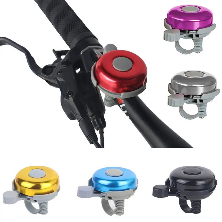 Bicycle Bell Aluminum Alloy MTB Road Bike Safety Warning Alarm Kids Cycling Handlebar Bell Ring Bicycle Horn Cycling Accessories
