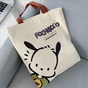 Beg Kanvas untuk Wanita, Gaya Mori, Nilai Tinggi, Beg Bahu Kartun Niche, Kapasiti Besar, Sesuai untuk Keluar, Membawa Buku, Beg Tangan Tote Bags Totebag