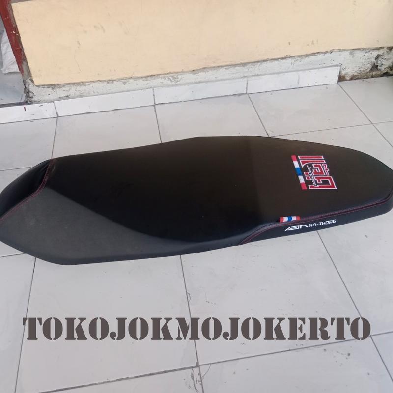 Honda Jok PCX 150 & 160 Anti Jinjit Slim Set Kulit - Jok Motor PCX 1 Set Siap Pasang 6