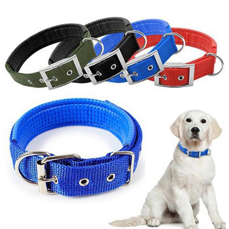 Vòng cổ cho chó - Vòng cổ dù cao cấp chống trầy xước cho chó dây xích cho mèo